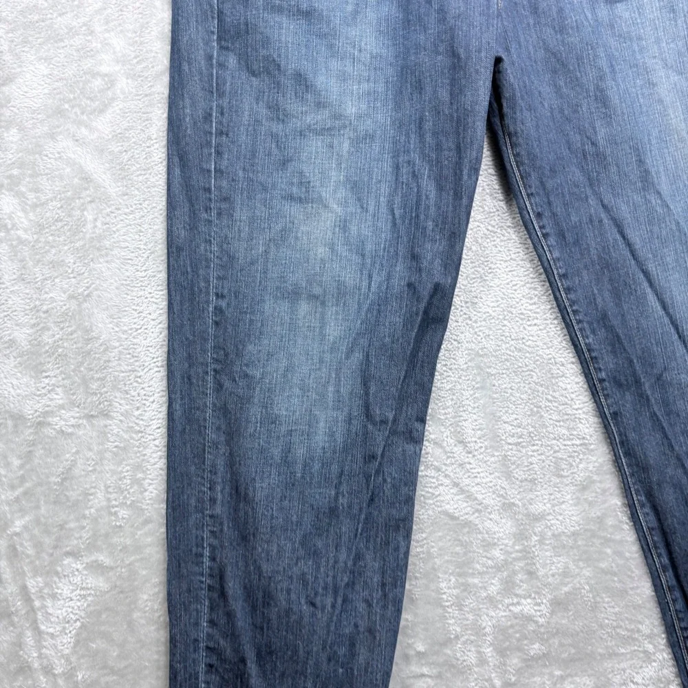 Lucky Brand 481 Relaxed Straight Jeans Mens 40x32 Blue Medium Wash Stretch Denim
